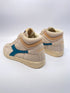 Diadora game L high suede waxed cloud cream